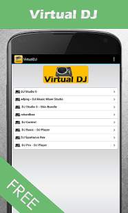 Virtual DJ 4 تصوير الشاشة