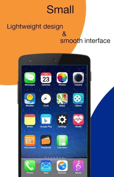 OS Launcher 9 Pretty Kool screenshot 4