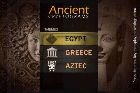 Ancient Cryptograms Lite screenshot 1