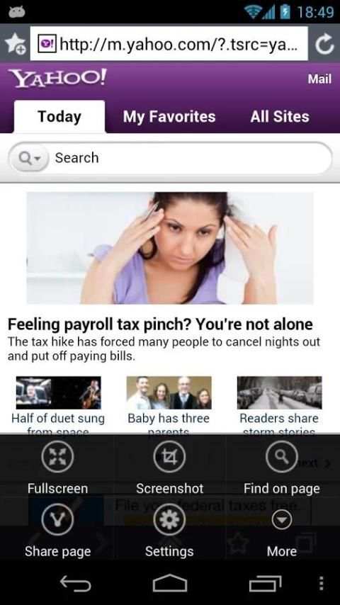 Light Browser screenshot 3