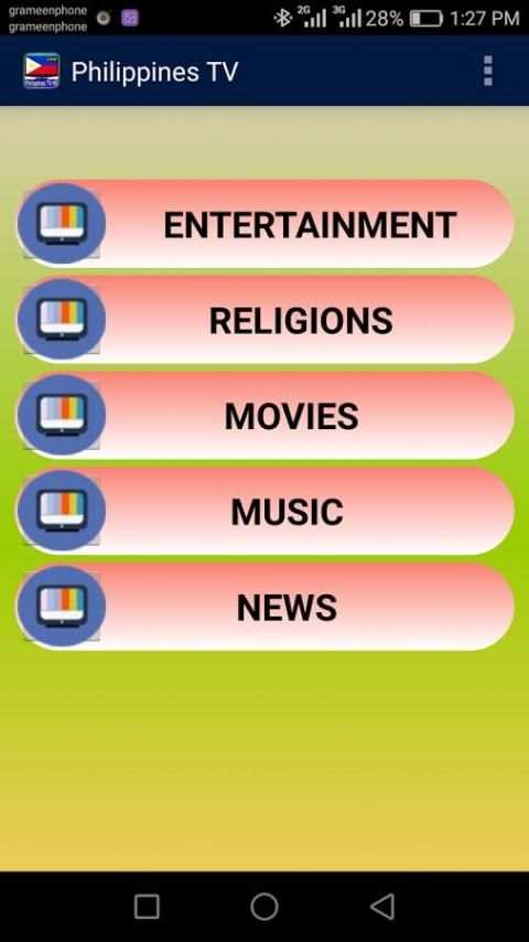 Philippines TV Channels HD 8 تصوير الشاشة