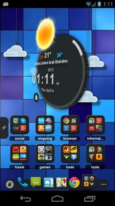 Jam + Tema Kartun 3D screenshot 1