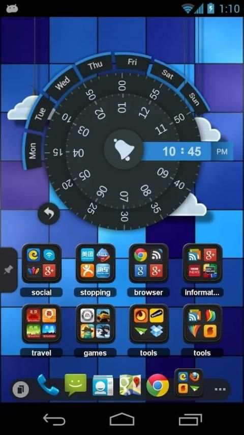 Jam + Tema Kartun 3D screenshot 2