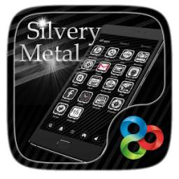 Silvery MetalGo Launcher Theme