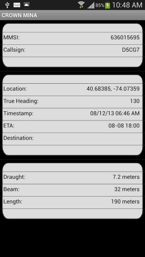 Smart Chart AIS screenshot 4