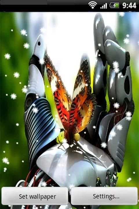 3D Butterfly Live Wallpaper screenshot 5