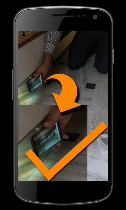 Flashlight Camera Torch +Clock screenshot 5