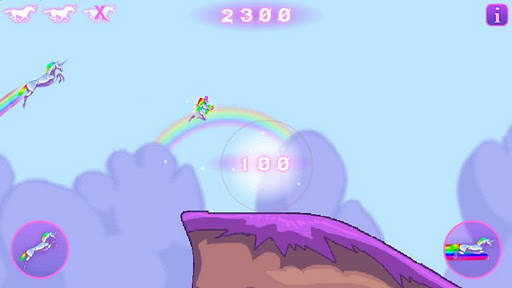 Robot Unicorn Attack screenshot 1