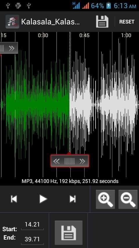 Easy Mp3 Cutter Ringtone maker screenshot 4