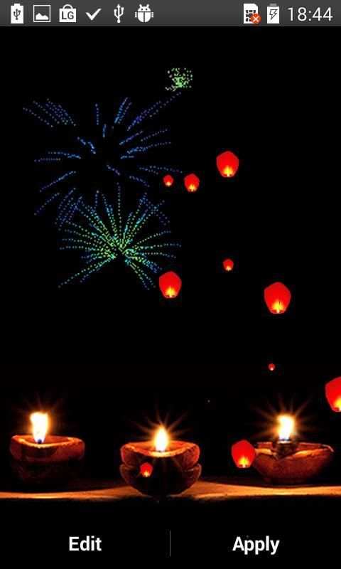 Diwali Live Wallpaper screenshot 4