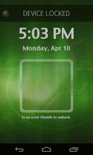 Screen Fingerprint Locker screenshot 2