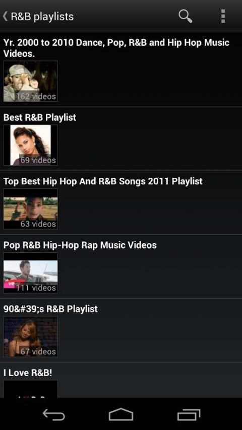 PVSTAR+ (YouTube Music Player) स्क्रीनशॉट 2