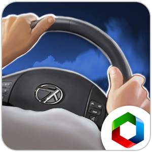 Simulator driving car