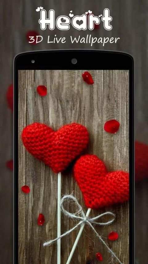 Heart 3D Live Wallpaper скриншот 7