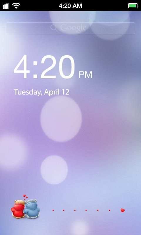 Sweet Lock Screen स्क्रीनशॉट 3