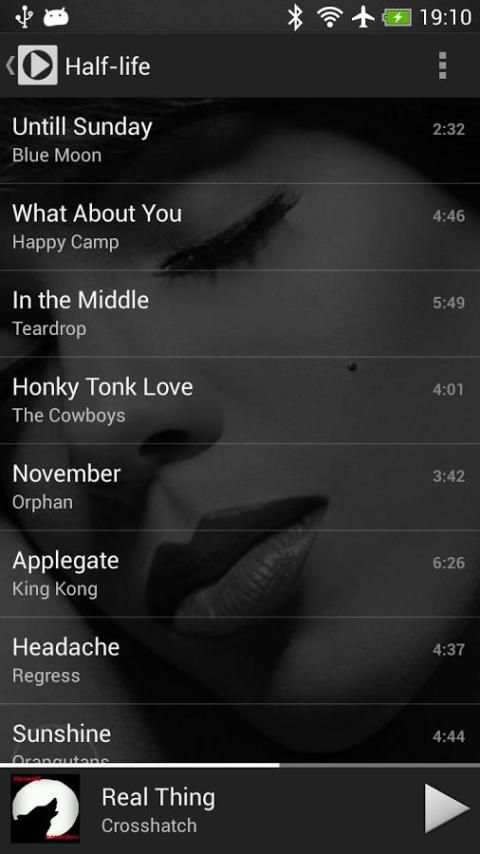 Music Player for Android 1 تصوير الشاشة