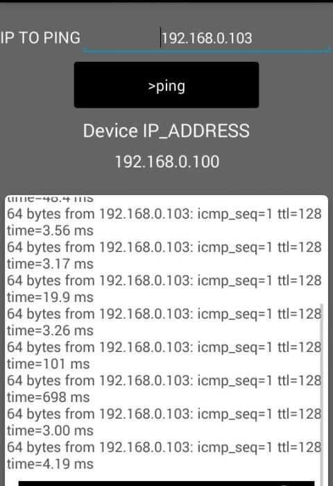 Ping tool स्क्रीनशॉट 1