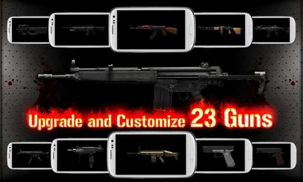 GUN ZOMBIE : HELLGATE स्क्रीनशॉट 2