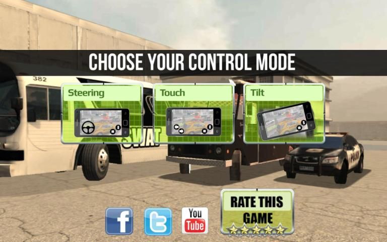 पुलिस कार और वैन बस पार्किंग स्क्रीनशॉट 4