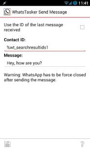 WhatsTasker screenshot 1