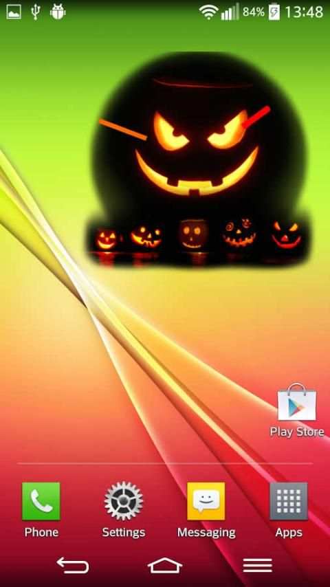 Halloween Clock screenshot 2