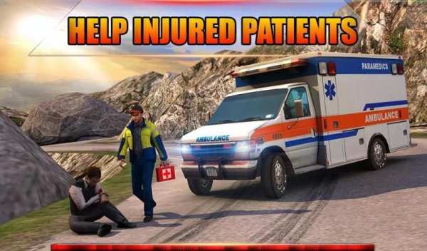 Ambulance Rescue Driving 2016 10 تصوير الشاشة