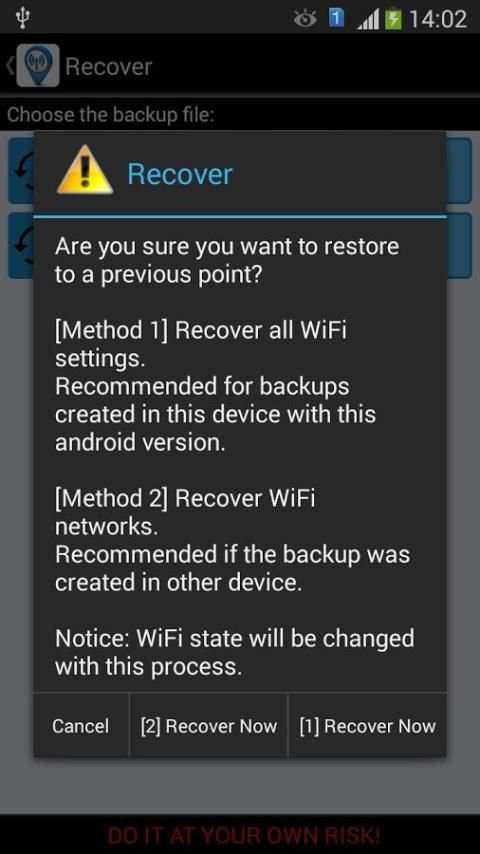 WiFi Key Recovery screenshot 1