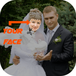 ikon Wedding Couple Photo Montage