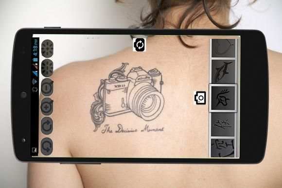 Real Tattoo Camera screenshot 1
