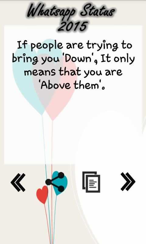 whatsapp status 2015 screenshot 3
