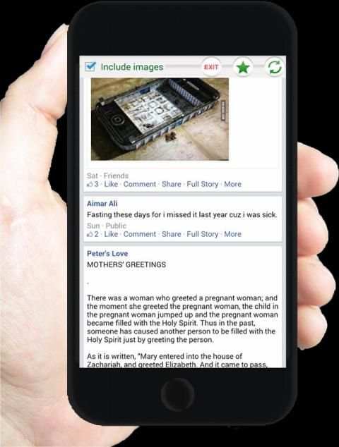 Fast Facebook screenshot 1