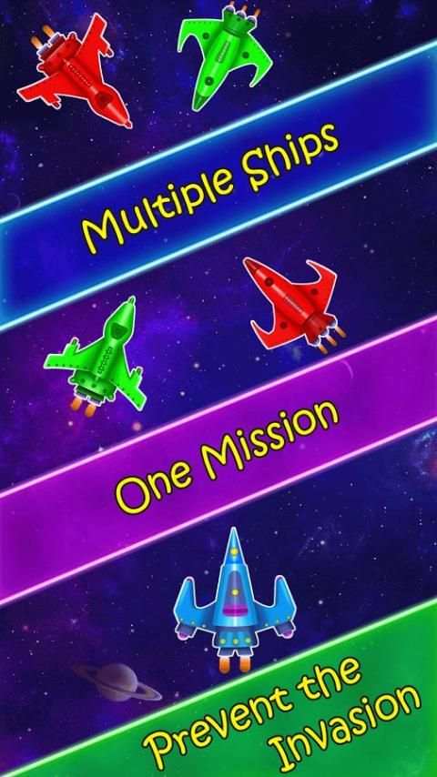 Spaceship Galaxy Fighting Game स्क्रीनशॉट 10