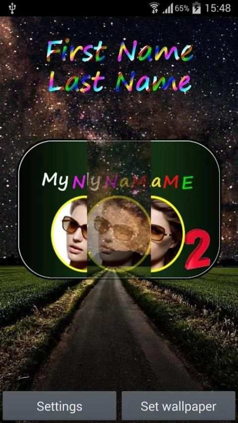 My Name Live Wallpaper 2 screenshot 8