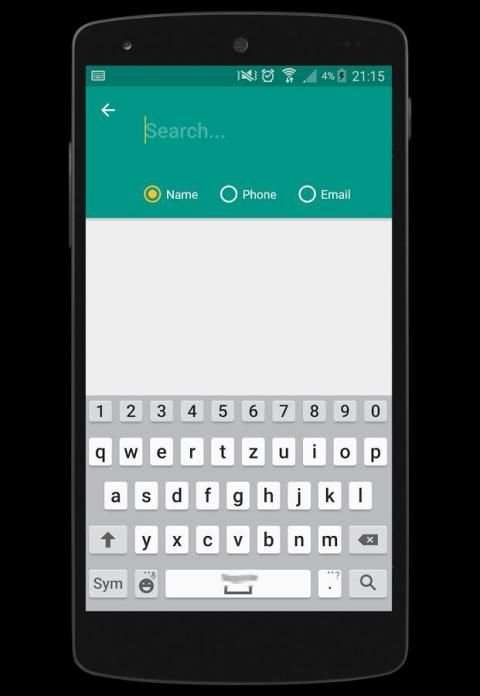 Contact List screenshot 4