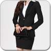 Office Woman Photo Suit