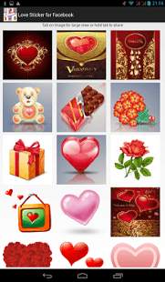 Love Sticker for Facebook screenshot 1