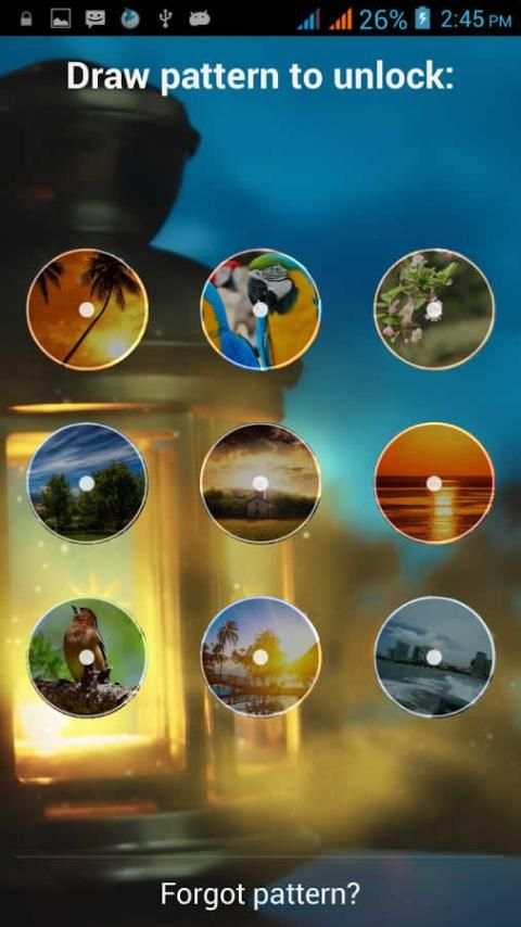 Photo Pattern Lock Screen screenshot 4