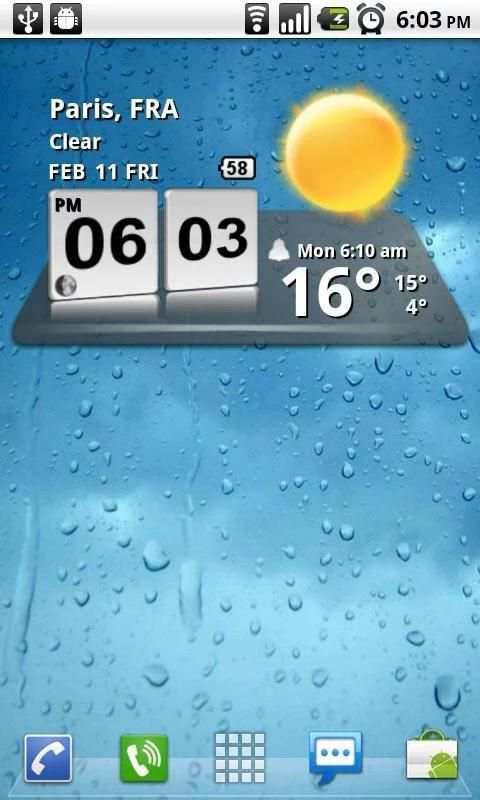 3D Digital Weather Clock screenshot 5