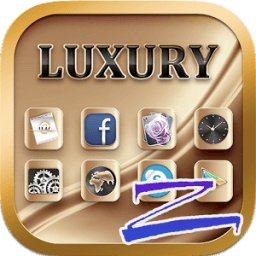 Luxury Theme - ZERO Launcher आइकन