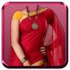 Woman Saree Photo Montage