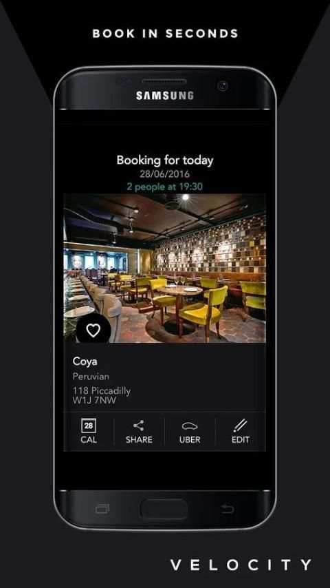 Velocity –The Best Restaurants स्क्रीनशॉट 4