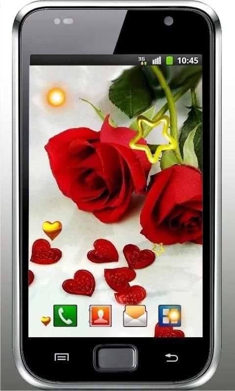 Valentine Roses live wallpaper स्क्रीनशॉट 2