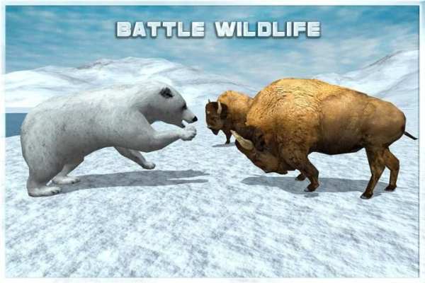 Angry Polar Bear Simulator 3D screenshot 3