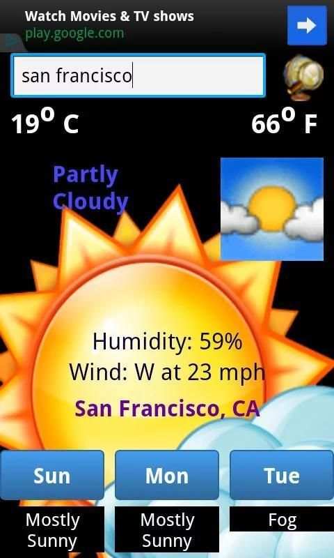 City Weather screenshot 1