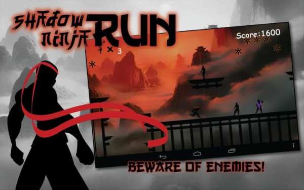 Shadow Ninja Run screenshot 3