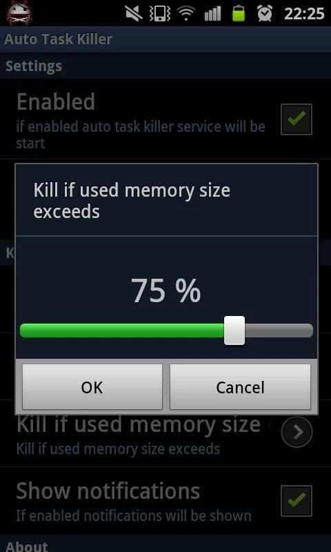 Auto Task Killer screenshot 1