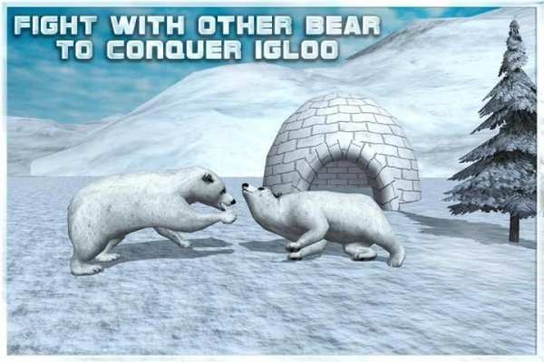 Angry Polar Bear Simulator 3D screenshot 4