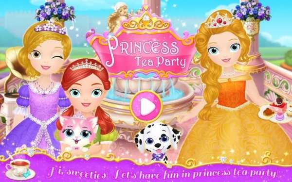 Princess Libby: Tea Party 6 تصوير الشاشة