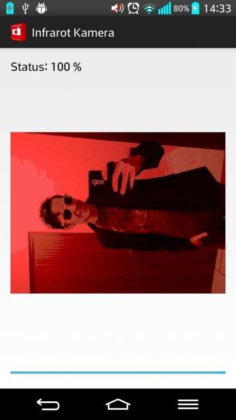 Infrared camera screenshot 1