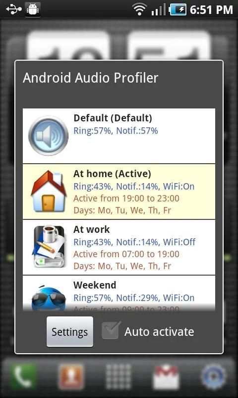 Audio Profile for Android Free screenshot 6